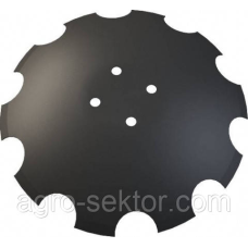 Диск Amazone Catros 500 мм ромашка ø=5 мм