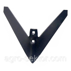 Лапа стрільчата КПС L=330 мм 65Г δ=5 мм