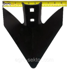 Лапа стрільчата Wil-Rich, John Deere, Horsch, CASE, Great Plains L=230 мм 6B δ=6 мм