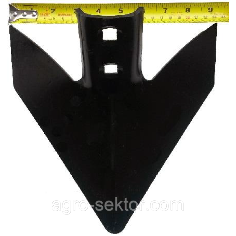 Лапа стрільчата Wil-Rich, John Deere, Horsch, CASE, Great Plains L=230 мм 6B δ=6 мм Лапа стрільчата Wil-Rich, John Deere, Horsch, CASE, Great Plains L=230 мм 6B δ=6 мм