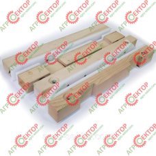 Комплект дерев“яних напрямних на поршень прес-підбирача Welger АР 41 58.218 JAG53-0004