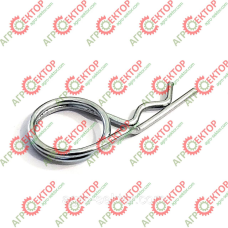 Шплінт пружинний фіксатора вязалки на прес-підбирач Famarol Z-511 PN-M-82001 S-Zn 2x32