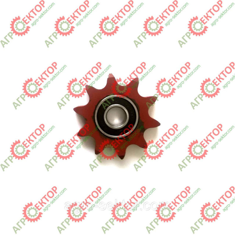 Зірочка натягу у зборі Z10 головного ланцюга верхня на Famarol 8245-511-004-536 5511/00453 5511/004-53 8245511004536 551100453