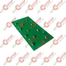 Обмежуюча плита тюка (тертка) ліва прес-підбирача John Deere E14448