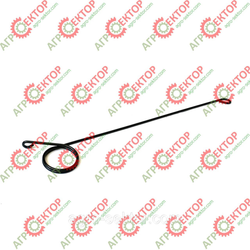 Напрягувач пружинний прямий без втулки 540мм на прес-підбирач Welger 1110.22.16.08 JAG59-0003 0940.52.96.00 1110221608 0940529600