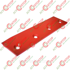 Ніж поршня нерухомий 305х84х8 мм прес-підбирача Welger AP48 52 53 73 83 58.449.01 0982.20.09.00 1122.03.05.10