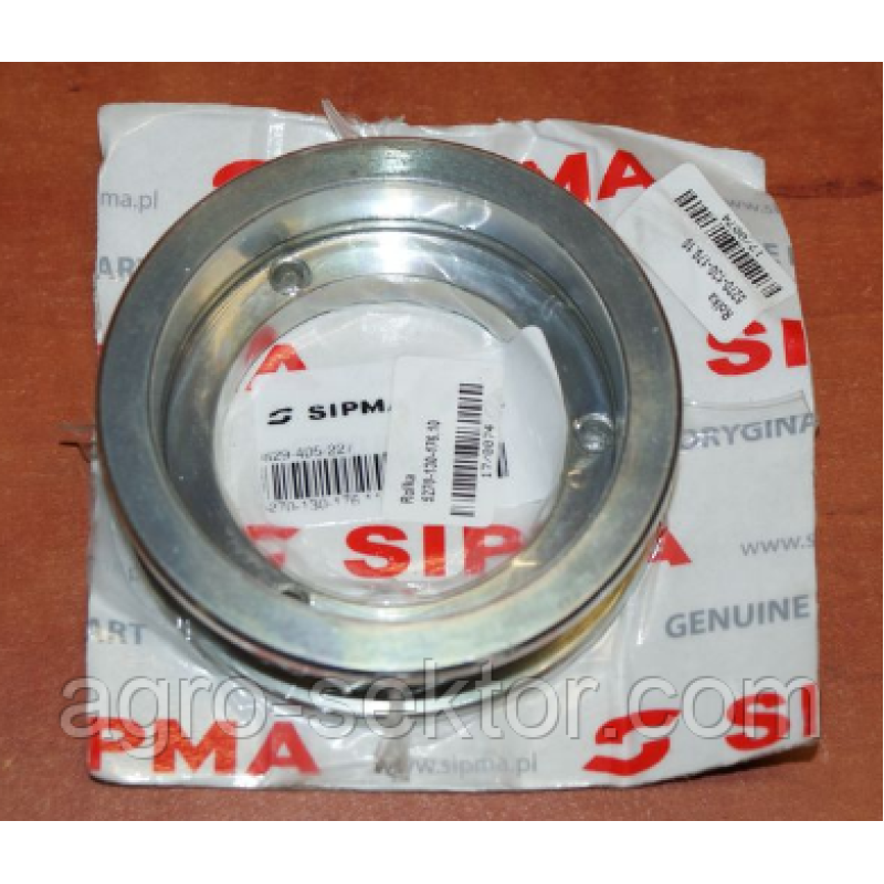 Ролик з насічкою Оригінал до рулонного преспідбирача Sipma 5270-130-176.10 5270-130-176 527013017610 5270130176