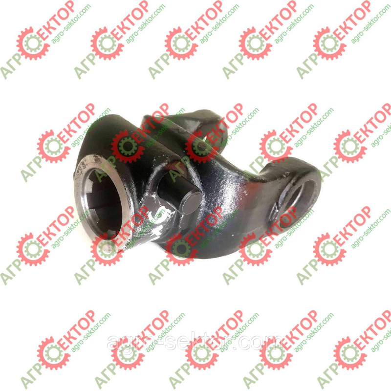 Вилка кардана 32*76 мм 6 шліців з кнопкою на прес-підбирач Sipma 60200/01.01.500, 60200/01.01.501