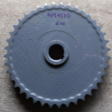 Зирочка Z = 40 t = 0.05 вивантаженого пристрою під шпоку Claas 755422 CLAAS