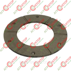 Фрикційна накладка маховика аналог 250х150х7 прес-підбирача Sipma 2023-040-102.05 0829-401-115 5223041020 5223/04-102/0 522304102