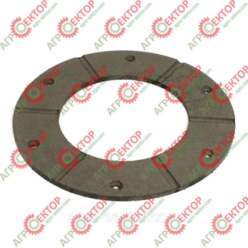 Фрикційна накладка маховика аналог 250х150х7 прес-підбирача Sipma 2023-040-102.05 0829-401-115 5223041020 5223/04-102/0 522304102