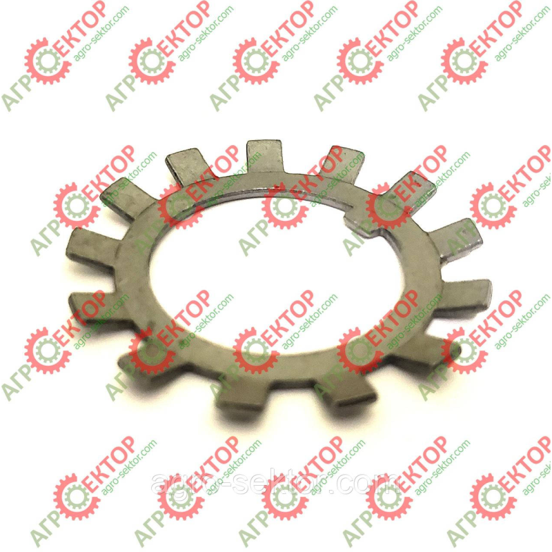 Шайба зубчата корончата 30 мм валу у язального столу на прес-підбирач Sipma 0639-331-008