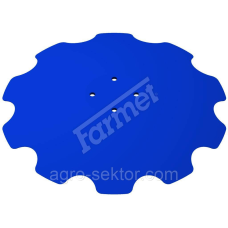 Диск борони дисковий 510 мм 4 відв. Farmet Softer 6 3007653 9002598 910964
