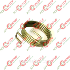 Пружина зубчастого сектора регулювання довжини тюка прес-підбирача Claas Markant 800445