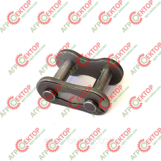 Ланка з“єднувальна головного ланцюга приводу аналог ПР-25,4 на прес-підбирач Sipma Z-224 0652-313-030 80-1-CL