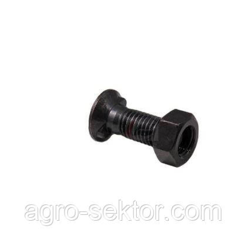 Болт з вушками і гайкою М12х35 кріплення полиці до плуга Kverneland 5713 2N-KV KK033107R KK033107 033107