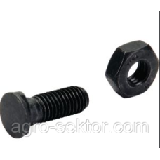 Болт з двома пазами + гайка M10х30 до плуга Kverneland KK033006 62920351