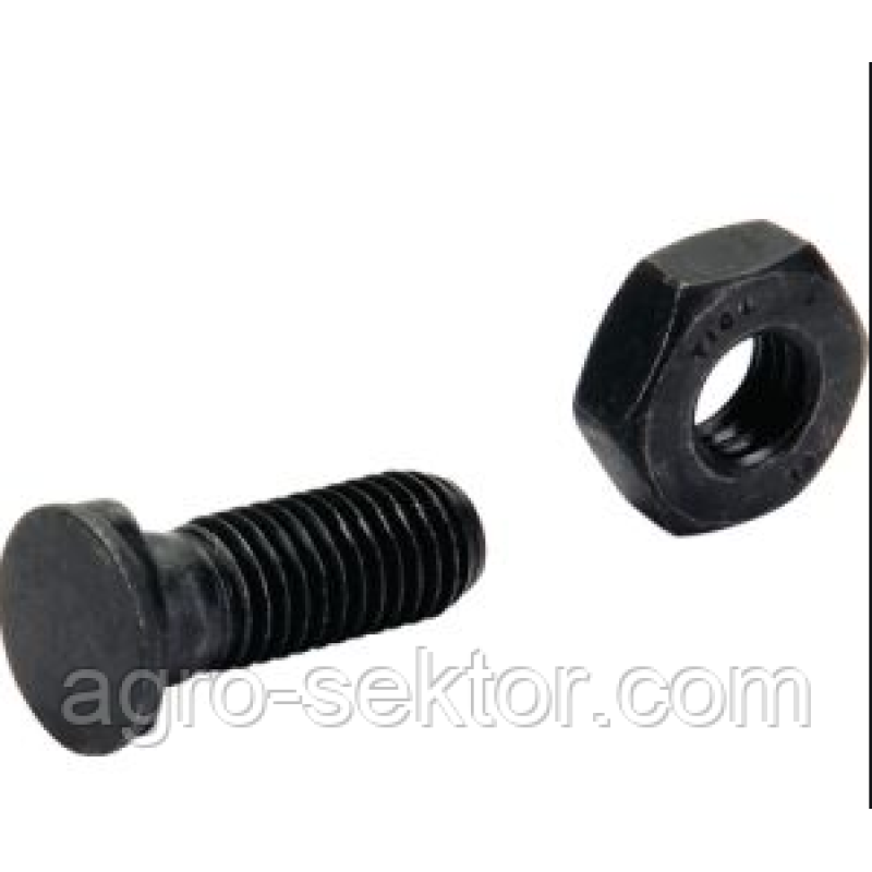 Болт з двома пазами + гайка M10х30 до плуга Kverneland KK033006 62920351