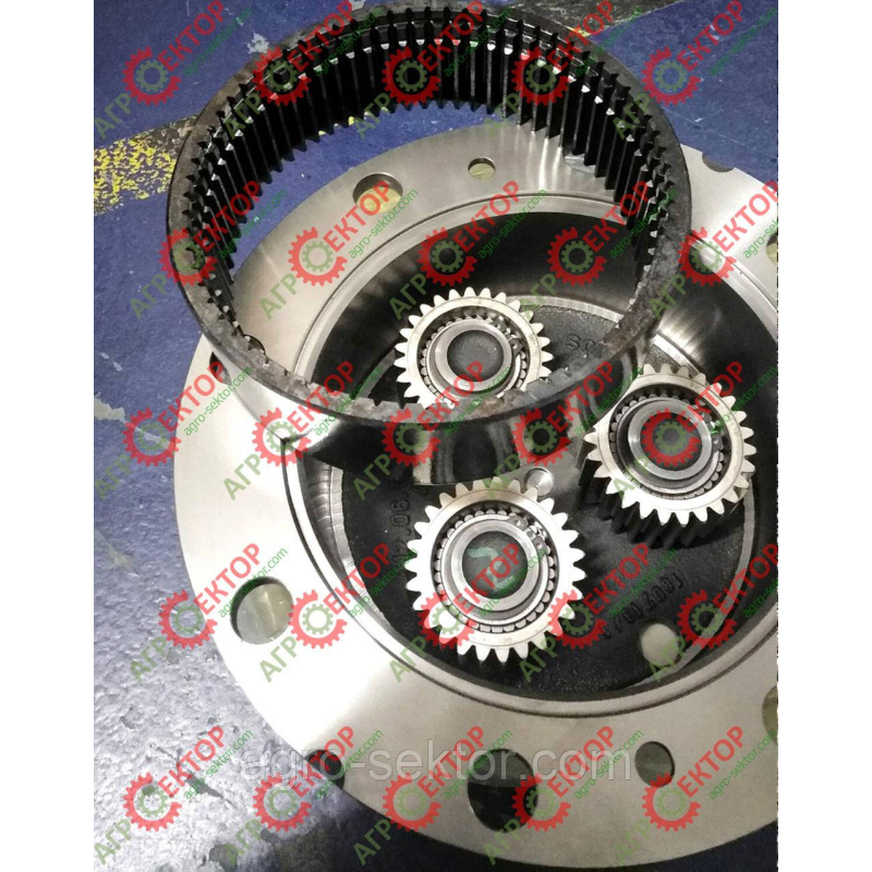 Сонячна шестерня бортової на телескопічний навантажувач Manitou 564133 Сонячна шестерня бортової на телескопічний навантажувач Manitou 564133