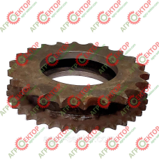 Зірочка подвійна приводних ланцюгів Z22/37 пресспідбирача Famarol Z-511 8245-511-004-284 5511/004-01-220 5511/00428