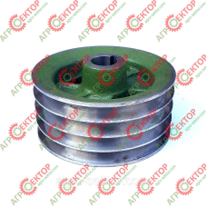 Шків малий на 4 паси роторної косарки Wirax (в-во Польща) 8245-036-010-250, 5036010250