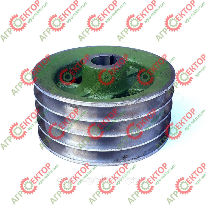 Шків малий на 4 паси роторної косарки Wirax (в-во Польща) 8245-036-010-250, 5036010250