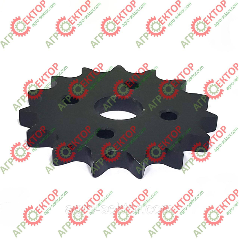 Зірочка 15 зубів редуктора приводу вязалок на преспідбирач Rivierre Casalis