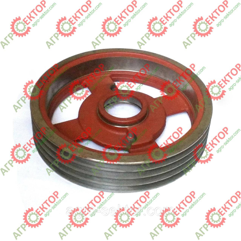 Шків великий 4 паси роторної косарки Wirax 1,65м 1,85м 5036/02-18, 8245-036-010-185 5036020180