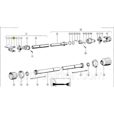Гук карданого вала на прес-підбирач Claas Markant 941657.01