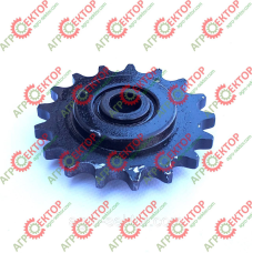 Натяжна зірочка 17 зубів ланцюга на прес-підбирач Rivierre Casalis 100555