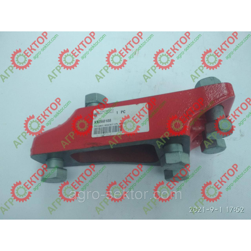 Кронштейн (пятка) кріплення башмака плуга Квернеланд Kverneland правий KK060108