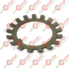 Шайба шплінтовочна гайки М45 головного вала редуктора на прес-підбирач Famarol Z-511 PN-M-86482 MB9 PN-M-82016