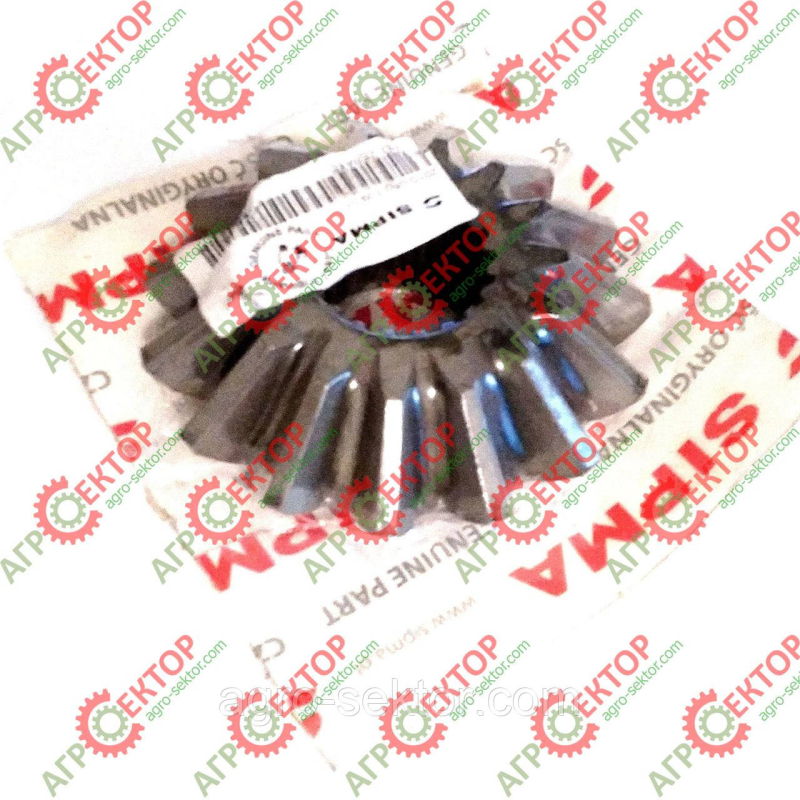 Шестерня конічна шліцьова редуктора Оригінал преспідбирача Sipma 2010-060-109.01 5223000070 5223/00-007/0 5223/00-007 201006010901