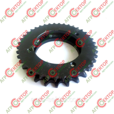 Блок зпарених зірочок редуктора на прес-підбирач Sipma 2024-040-520.02