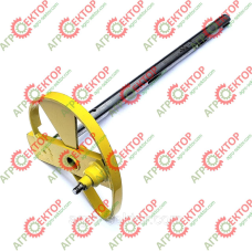 Вал в“язального апарату нового типу з доріжкою шпонка 8мм на преспідбирач Rivierre Casalis 82006