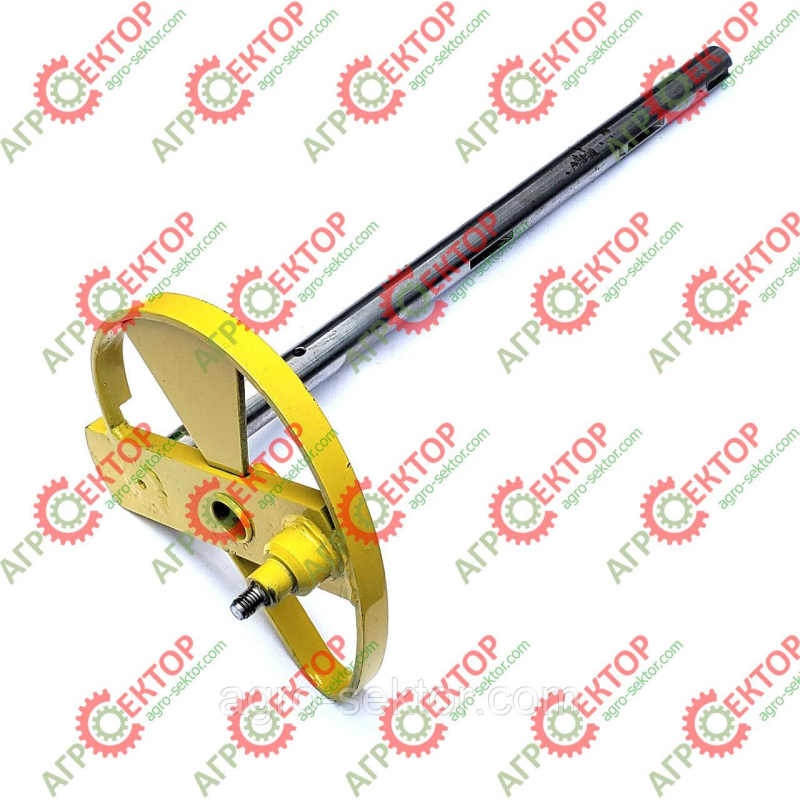 Вал в“язального апарату нового типу з доріжкою шпонка 8мм на преспідбирач Rivierre Casalis 82006