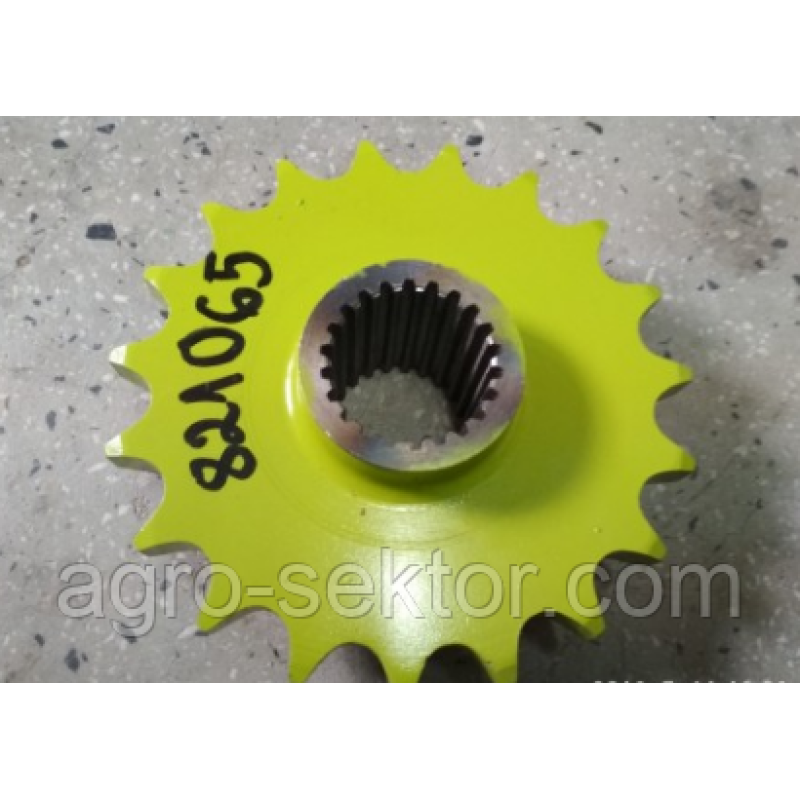 Зірочка привідна шліцева 19ZХ25,40 на прес-підбирач Claas Rollant 000821065