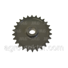 Зірочка привідна шліцева 26ZX25,4 на прес-підбирач Claas Rollant 000837353