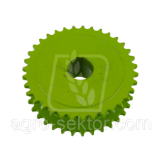 Зірочка подвійна під шпонку 35/35Z на прес-підбирач Claas Rollant 000819273