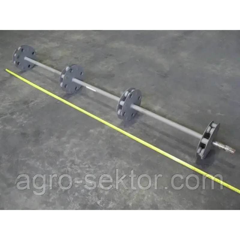 Вал центральний підбирача рулонного прес-підбирача Sipma 5276-200-590.00 527620059000