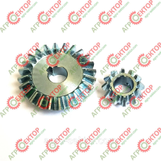 Комплект металевих шестерень (1+1) до Gaspardo G22270390 G22270390R 22270390