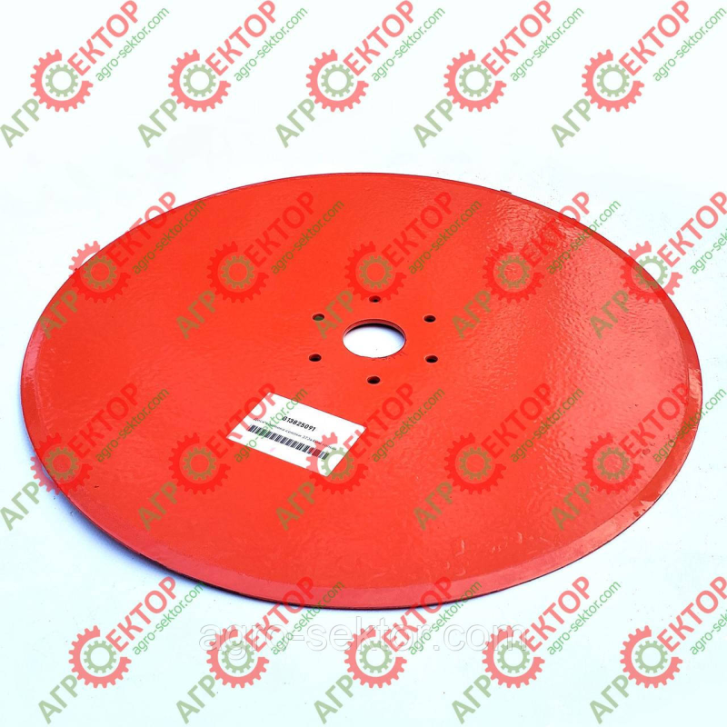 Диск сошника сівалки 373мм голий G13825091 G13825091R 13825091 Gaspardo Диск сошника сівалки 373мм голий G13825091 G13825091R 13825091 Gaspardo