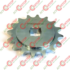 Зірочка металева Z-16 до Gaspardo G16630400 G16630400R 16630400