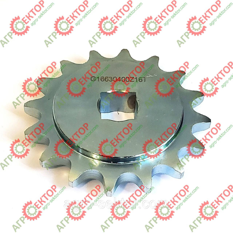 Зірочка металева Z-16 до Gaspardo G16630400 G16630400R 16630400 Зірочка металева Z-16 до Gaspardo G16630400 G16630400R 16630400