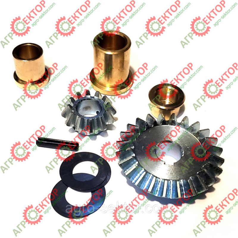 Комплект металевих шестерень в зборі з втулками G22270390 G22270390R 22270390 Gaspardo Комплект металевих шестерень в зборі з втулками G22270390 G22270390R 22270390 Gaspardo