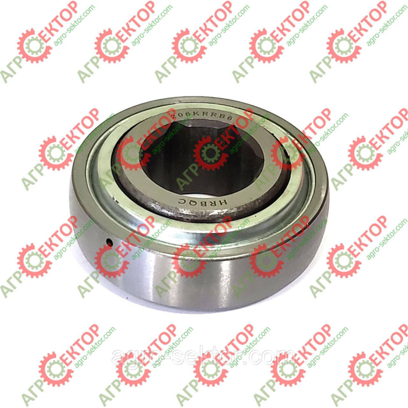 Підшипник шариковий під 6-гран вал 25,4*62 мм на преспідбирач John Deere JD9313 JD9249 JD9438 JD9407 AN100348 Підшипник шариковий під 6-гран вал 25,4*62 мм на преспідбирач John Deere JD9313 JD9249 JD9438 JD9407 AN100348