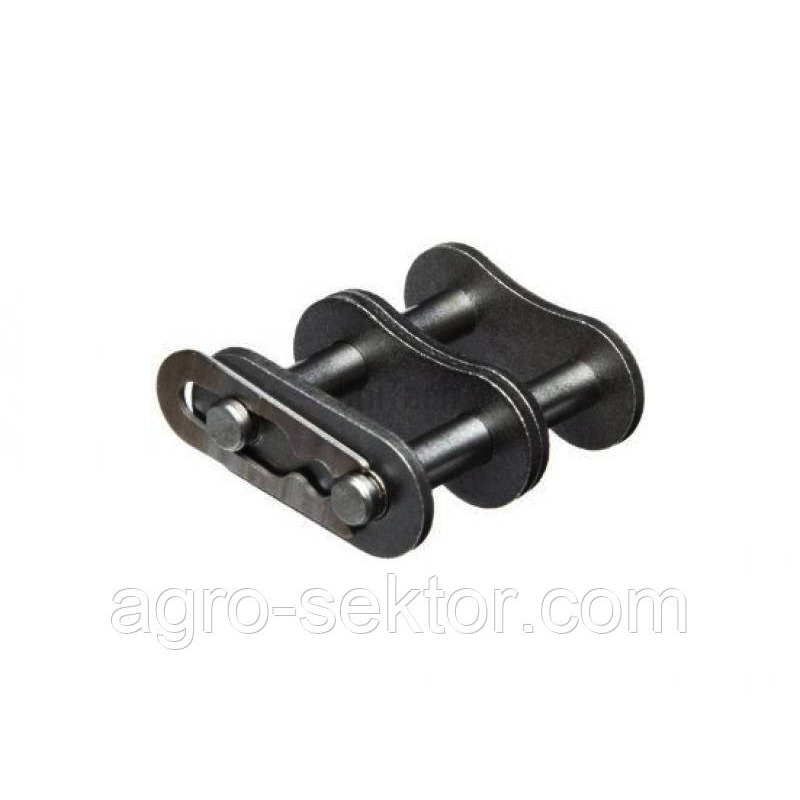 Ланка з“єднувальна ланцюга головного роликового дворядного прес-підбирача Welger AP41 1104.14.03.25 12A-2