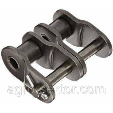 Ланка перехідна ланцюга головного роликового дворядного прес-підбирача Welger AP41 1104.14.03.26 12A-2