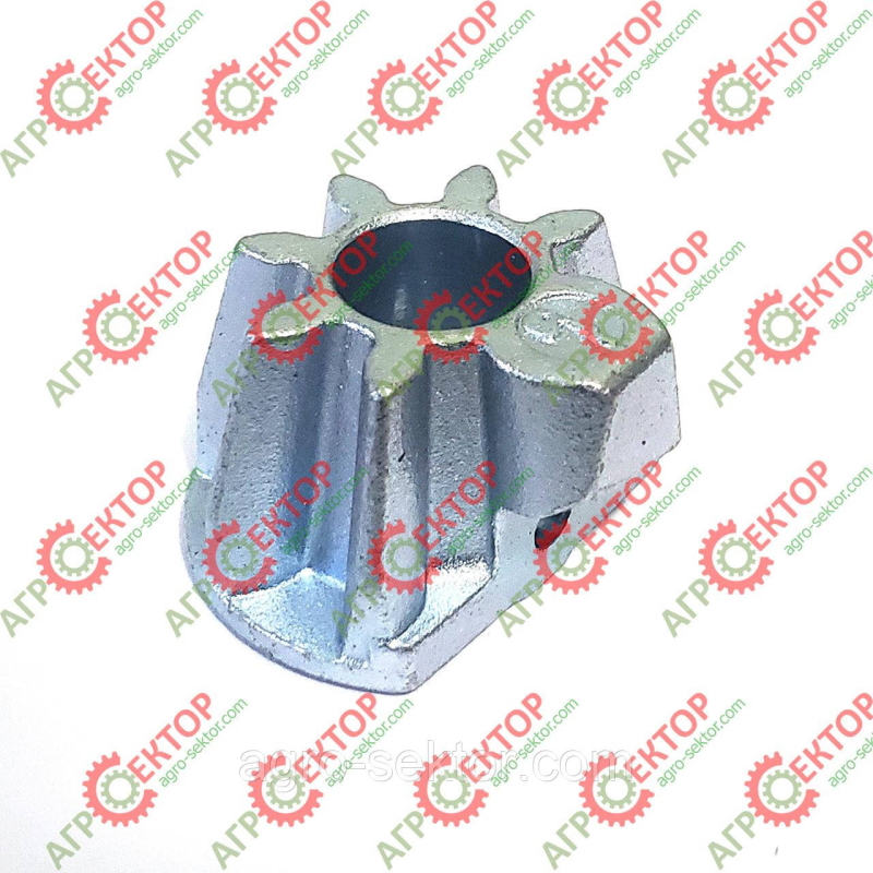 Шестерня валу черв“яка (шнека) у язального апарату ОРИГІНАЛ RASSPE прес-підбирача Rivierre Casalis RS3782