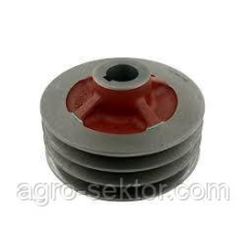 Шків малий на 3 паси роторної косарки Wirax 1,35 (в-во Польща) 8245-036-010-250, 5070010080